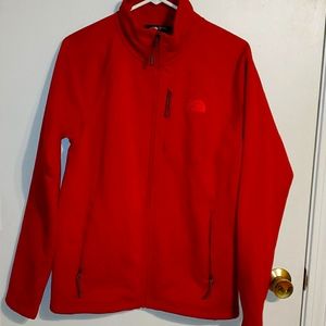 The North Face men's S redish orange fleece lined jacket